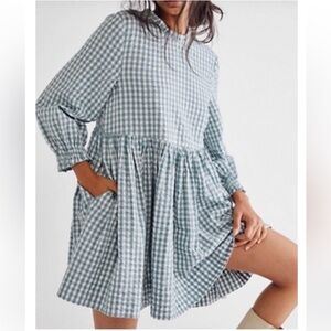 Free People Blue Gingham Living for this Tunic, Small